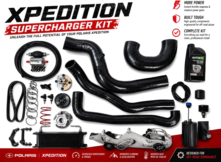 Polaris Xpedition MT Supercharger kit