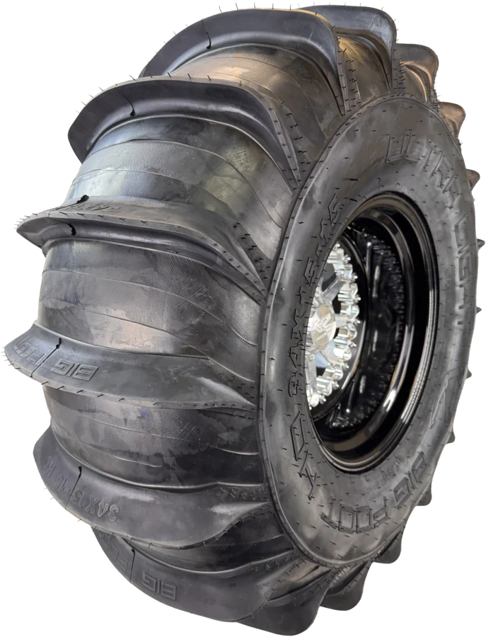 Big Foot HO Paddle Tires - Comp Cut by Tread Cuts