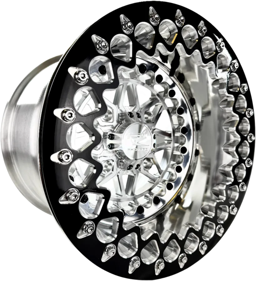 Apollo - FF Forged Polished Beadlock - Silver