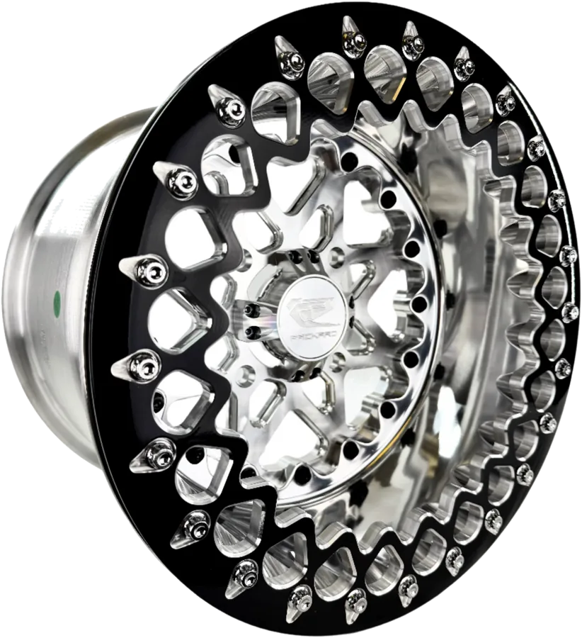 V2 - FF Forged Polished Beadlock - Silver